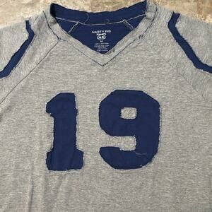 Nasty Pig Shirt Mens Medium Grey Jersey Style 2 Ply Cotton 19 Short Sleeve